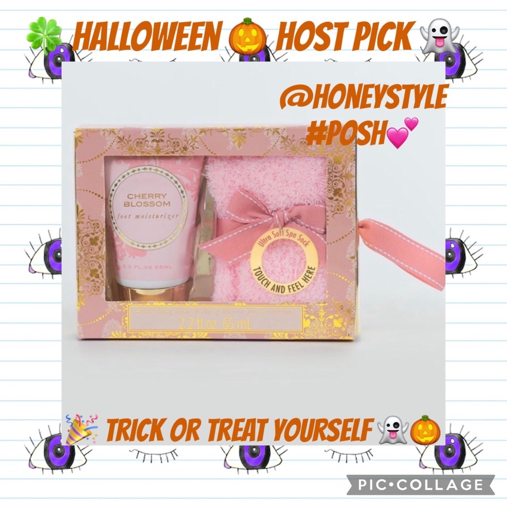 moisturizing socks & moisturizer Cherry Blossom